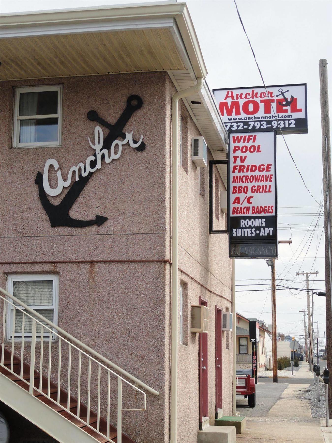 Anchor Motel Seaside Heights Exteriör bild